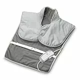 medisana HP 630 Wärmecape für Nacken, Schulter und Rücken, elektrisch, Wärmeponcho mit 4 Temperaturstufen, Überhitzungsschutz, Abschaltautomatik, waschbar