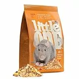 Little One Ratten | 900 g | Alleinfuttermittel für Ratten | Für eine unterstützend vollwertige Nahrung | Ausgewogene Zusammensetzung mit Fett & Eiweiß | Mit Buchweizen und Hafer
