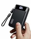 INIU Power Bank, 20000mAh Mini Power Bank, 22.5W Fast Charging Klein Externe Handyakkus, USB C Powerbank, External Battery Pack for iPhone 17 16 15 Pro Samsung S25 S24 Airpods iPad Travel & Campin