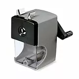 Dahle 00155-17496 Bleistiftspitzmaschine 155 mit Zwinge, 12 mm, smart grey