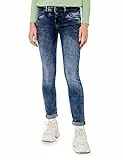 Street One A375588 Damenjeans, verwaschenes Indigoblau, 29B x 32L