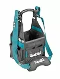 Makita E-15453 Werkzeugtasche quadratisch, mit Tragegriff und Schultergurt, tiefe Mulde und viele Außenfächer, 10 Liter Fassungsvolumen, Polyester, 260 x 220 x 410 mm (LxBxH)