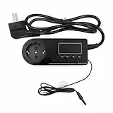 VOANZO Reptile Thermostat Intelligenter Temperaturregler für Thermostat Terrarium Reptilien Aquarien Insektenheizungen Rund