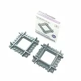 Crossings 2X 90deg Short Version Compatible with Lego City Train Sets 60197 60198 10277 60205 60238 60337