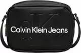 Calvin Klein Damen Umhängetasche Camera Bag Klein, Schwarz (Black), Einheitsgröße