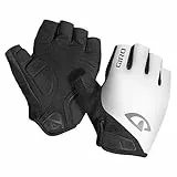 Giro Jag'ette Radhandschuhe, weiche Eva-Polsterung, ergonomisches Super Fit, komfortabel für Einsteiger, stilvoll und leicht, Farbe: White, Größe: M