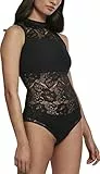 Urban Classics Damen Body Ladies Laces Body, Schwarz (Black 00007), B(Herstellergröße: L)