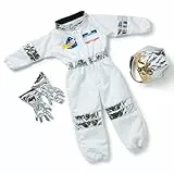 Melissa & Doug Astronauten Kostüm - 5-teiliges Verkleidungsset mit realistischem Zubehör für fantasievolles Rollenspiel, für Kinder ab 3 Jahren