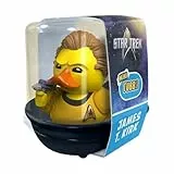 TUBBZ Kleine James T. Kirk Sammelbare Vinyl-Gummientenfigur - Offizielles Star Trek Merchandise - Sci-Fi Fernseher, Filme & Videospiele