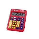 Citizen LC 110NRDCFS Taschenrechner rot