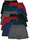 MioRalini 10 Boxershort Baumwolle Artikel: 5 Farben mit Eingriff, Groesse: XL