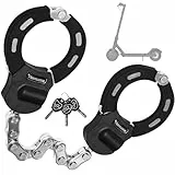 Honszex E Scooter Schloss, Handschellenschloss, E Roller Schloss Hohe Sicherheit, 23.62inch Farbenfroh Hochsicherheitsschlösser, Zubehör für Elektrofahrräder und Elektroroller