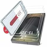 BERSEM 3 Stück für Samsung Galaxy S25 Ultra-Displayschutzfolie + Kamera-Objektivschutz, Panzer Schutz Glas Schutzfolie mit Kundenspezifischen Installation Tray, Bruchsicherer Militärstandard, HD Klar