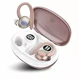 AI Kopfhörer Übersetzer, 3-in-1 Bluetooth 5.4 Echtzeit Sprachübersetzungs Kopfhörer,164 Sprachen mit App,48Std Übersetzer Ohrhörer mit ENC Mic,7 Übersetzungsmodi für Studium, Reisen, Business Roségold