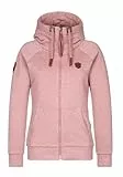 Naketano Damen Sweatjacke, schmutzmuschi pink-melange, S