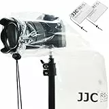 JJC Kamera-Regenschutz, Regenschutzhülle für Canon, Nikon, Sony, DSLR-Kamera mit Objektiv bis zu 45 cm Länge, 2 Stück