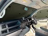 Covprotec Thermo-Jalousien vorne, kompatibel/Ersatz für Peugeot Rifter (2018-Datum), Rückfarbe in Khaki-Grün