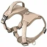 Max & Molly Sport Hundegeschirr Mittelgrosse Hunde mit Gotcha! Smart ID Sicherheitsanhänger, Matrix 2.0 Sand/M, Geschirr Hund Gepolstert & Reflektierend - Komfort für deinen treuen Begleiter