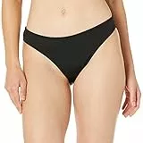 Amazon Essentials Klassische Damen-Bikini-Badehose, verwaschenes Schwarz, Größe M