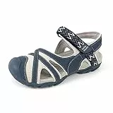 HEVA Damen Sandalen Wandern Outdoor Trekking Sportliche Wanderschuhe(6UK 39EU, Blau)