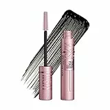 Maybelline New York Sky High Mascara für extreme Länge & volles Volumen, Tower Flex Bürste für Definition bis in die Spitzen, Formel mit Bambusextrakt, Schwarz (Very Black)
