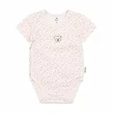 Steiff Mädchen Kurzarm Wickelbody, Heavenly pink, 74