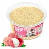 INSPIRE FOOD Bubble Tea Perlen Litschi | Popping Boba Fruchtperlen 450g