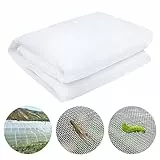 Huanmin Gemüsenetze Garten, Pflanzenschutznetz 3x5m, Gartennetze Insektenschutznetz, Vogelnetz für Pflanzen Gemüse Obst Blumen Gewächshaus Schädlinge, Netz für Hochbett Erdbeeren Obstbaum Netz