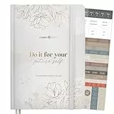 Lebenskompass® Studienplaner 2026 A5 ”Beige” - Schöner Semesterplaner für Uni - Terminplaner Buchkalender für Studenten (Beige)