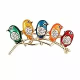 Carry stone J6EN Bird brooch, Acrylic