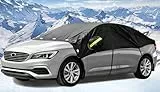 iZoeL Auto Windschutzscheiben 274 x 260 x 412 cm magnetische Winter Frontscheibe, große magnetische Auto Sonnenblende Abdeckung Wasserdicht Scheibenabdeckung schützt vor Wind, Schnee, Frost, Sonne