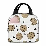 DMORJ Lunchbox für Kekse, Lebensmittel, Schokolade, Chips, groß: Kapazität, Bento-Lunchbox für Kinder, Frauen, Erwachsene, 21,6 x 20,3 x 12,7 cm