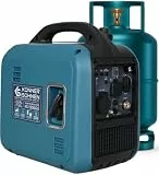 Könner & Söhnen Inverter Stromerzeuger KS 1900iG S, 2000W Dual Fuel Generator (LPG/Benzin), Notstromaggregat Leise, 17kg Ultraleicht, Reine Sinuswelle, Eco-Mode, USB, Euro-5