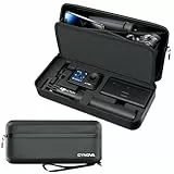CYNOVA Osmo Action 5 Tragetasche für DJI Action 5 Pro Zubehör, Schwarz Hard Shell Reisetasche für DJI Osmo Action 5 Pro,Kompatibel mit OSMO Action 5/ Action 4/Action 3 Action Camera Zubehör