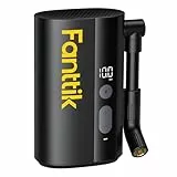 Fanttik X9 Ace Mini Fahrradpumpe, Akku Kompressor, 32s Schnellaufblasbare Elektrische Fahrradpumpe, 10,3BAR/150PSI Luftpumpe mit Presta und Schrader-Ventil, für Rennrad, Mountainbike, E-Bike, Stadtrad