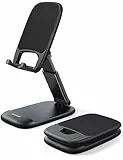 Lamicall Handy Ständer Verstellbare, Handy Halterung - Faltbarer Handyhalterung, Halter für iPhone 17 16 15 14 Pro Max Plus Air, 13 12 Pro Max Mini, 11 Pro, Xs Max, X, SE, Samsung S24 S23, Smartphone