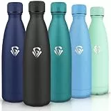 HoneyHolly Thermosflasche, 18/8 Edelstahl, Trinkflasche Edelstahl, 750ml BPA-frei, Trinkflasche Sport, Doppelwandig Vakuumisoliert, Thermoskanne für Outdoor, Camping, Picknick, Gymnastikraum