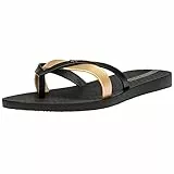 Ipanema Damen Kirei Fem Zehentrenner, 8417 black/gold, 38 EU