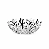 Alessi 'Mediterraneo' Obstschale aus Edelstahl, 29 cm, Silber