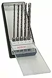 Bosch Accessories Professional Hammerbohrer 5tlg. Robust Line Set SDS-plus-5, (Gesamtlänge 165 mm, Arbeitslänge 100 mm), 2607019929