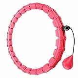 Pterygoid Hula Fitness Reifen Erwachsene & Kinder, Smart zur Gewichtsreduktion, 24 Abnehmbare Abschnitte und Einstellbar Breit Hullahub mit Gewichte Ball