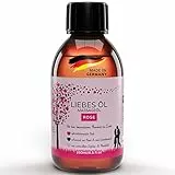 MakeLove Massageöl - Sinnliches Liebesöl für Partnermassagen - Pflegeöl für Ganzkörper-Massagen - wärmendes Körperöl - Gleitöl - 250ml Rose