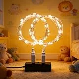 2 Stück LED Lichterkette, 40LED 4M / 14Ft USB lichterkette außen/innen Wasserdichte für Schlafzimmer, Hof, Hochzeit, Weihnachten, DIY etc (Warmweiß)