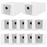 12 Stück Staubbeutel für Ecovacs T50/T50 Pro Omni Gen2/Gen3, T50 Max/T80S/T80/T30C Omni, X8/X9 Pro Omni Staubsauger, Ersatzbeutel Zubehör Antibakterieller Staubsaugerbeutel Ersatzteile