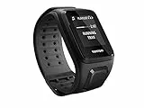 Tomtom Runner 2 GPS-Uhr mit Pulsmesser und Musik - Großes Armband Schwarz/Anthrazit