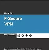 Lizenz für F-Secure VPN | 2026 | 1-10 Gerät(e) | 1 o. 2 Jahr(e) | Vollversion | Windows/macOS/iOS/Android | Lizenzcode per Post in frustfreier Verpackung (FFP) von softwareGO (1 Jahr, 3 Geräte)