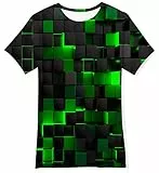 TUONROAD Jungen Mädchen Kurzarm T-Shirt Kinder 3D Bunte Lustiges T-Shirt 9-12 Jahre