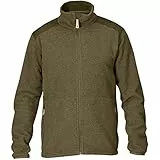 Fjällräven Herren Fleecejacke Sten, Dark Olive, XL, 81765-633