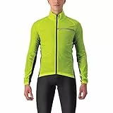 Castelli 4521511 SQUADRA STRETCH JACKET Jacket Men's ELECTRIC LIME/DARK GRAY L