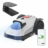 eufy C15 Mähroboter ohne Begrenzungskabel mit Garage, bis 500m², TrueVision, ohne RTK, Keine Signalprobleme, Auto-Kartierung, sicher für Igel, intelligente Navigation, präzises Randmähen
